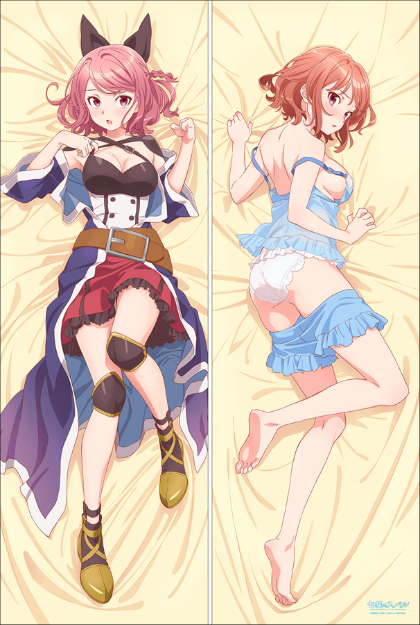 Seven Senses of the Re'Union Satsuki Usui Anime Dakimakura Japanese Love Body Pillow Cover